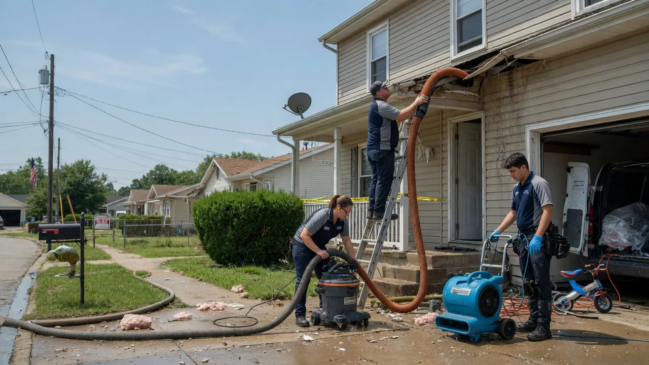 Water Damage Restoration in Irvine, PA near me
